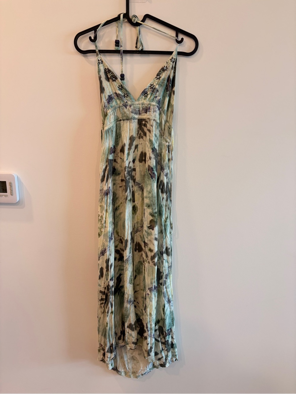 Pull&bear tiedye beaded dress
